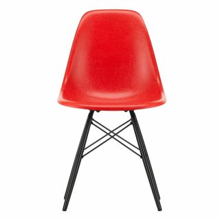 3 DSX DSR DSW rot Orange Fiberglas Herman Miller Vitra factory Eames