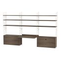 String Shelving Home Office/Working Bundle W F