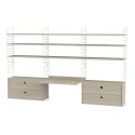 String Shelving Home Office/Working Bundle W F