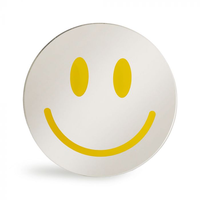 &klevering Mirror Smile Standing - Yellow | Utility Design UK