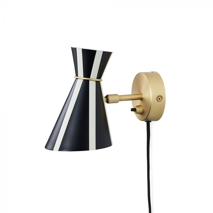 Warm Nordic Bloom Stripe Wall Lamp, Surface Lamp | Utility Design UK