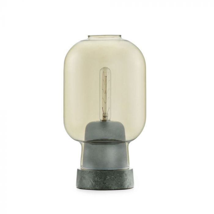 Normann Copenhagen Amp Table Lamp - Gold Green | Utility Design UK