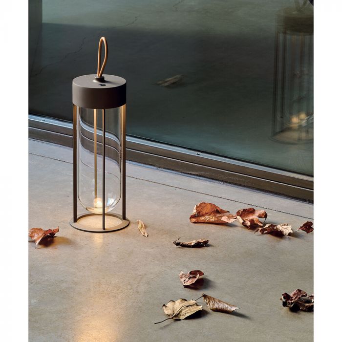 Flos In Vitro Unplugged Portable Table Lamp | Utility Design UK