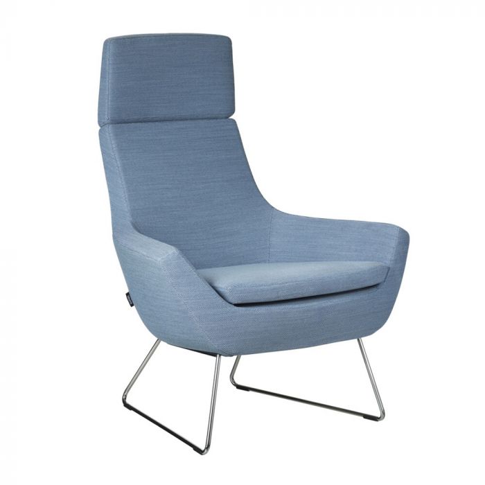 Swedese Happy High Back Easy Chair, Buy Online Today | Utility Design UK