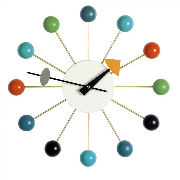 Vitra Ball Wall Clock, Multo | Utility Design UK