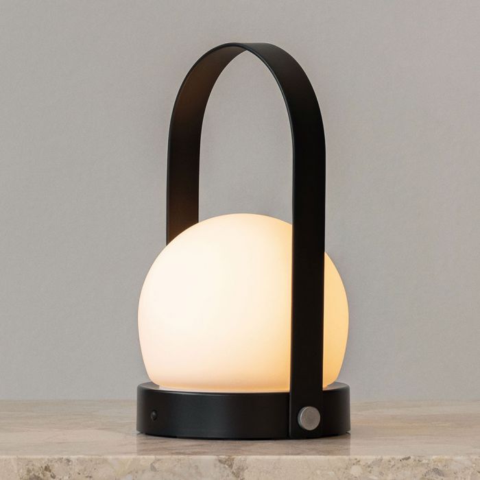 Audo Carrie LED Outdoor Table Lamp Black | Utility Design UK