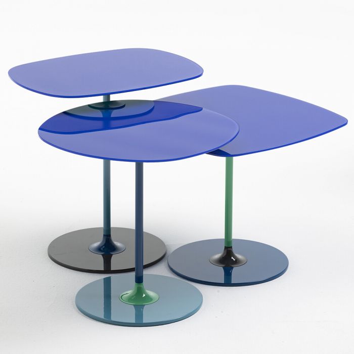 Kartell Thierry Side Table - Blue | Utility Design UK