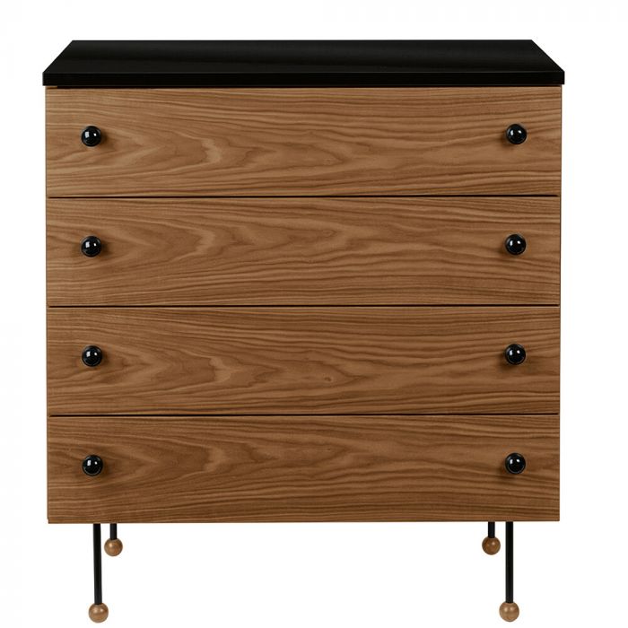 Gubi Grossman 4 Drawer Dresser | Utility Design UK