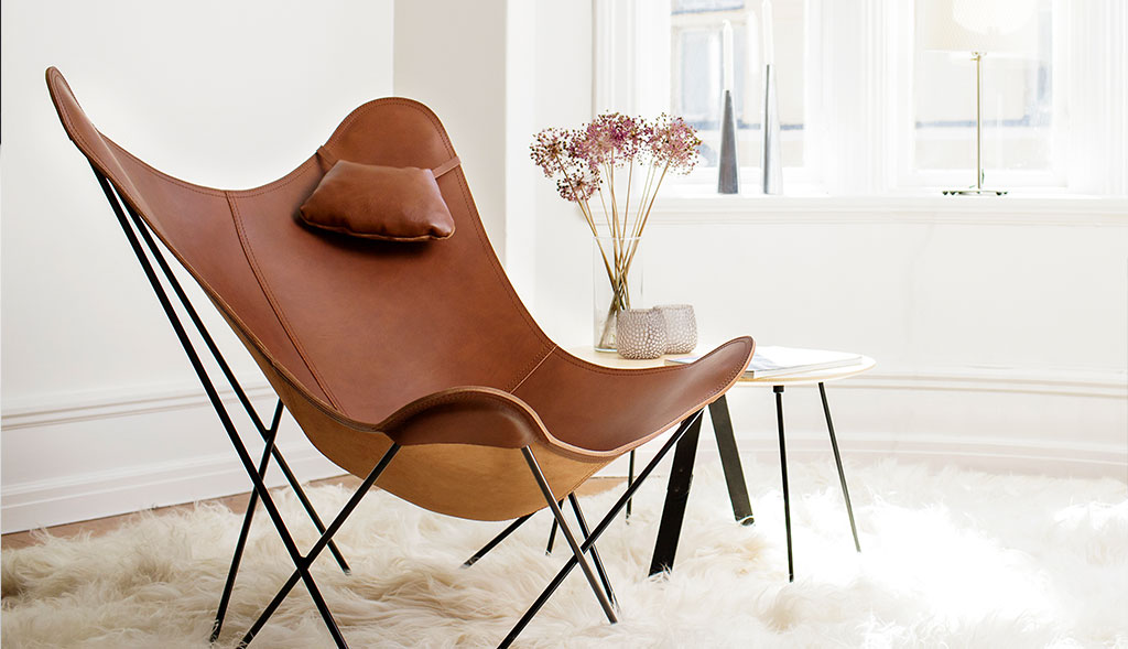 The Butterfly Chair (BKF Chair, Hardoy Chair, Sling Chair) at Utility Design